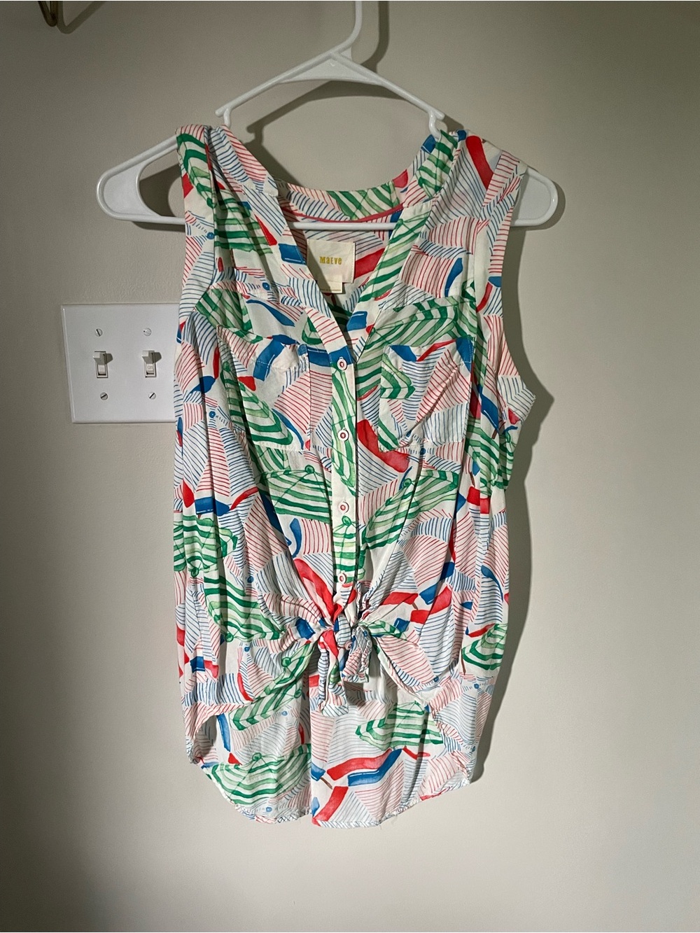 Anthropologie Maeve Umbrella Top